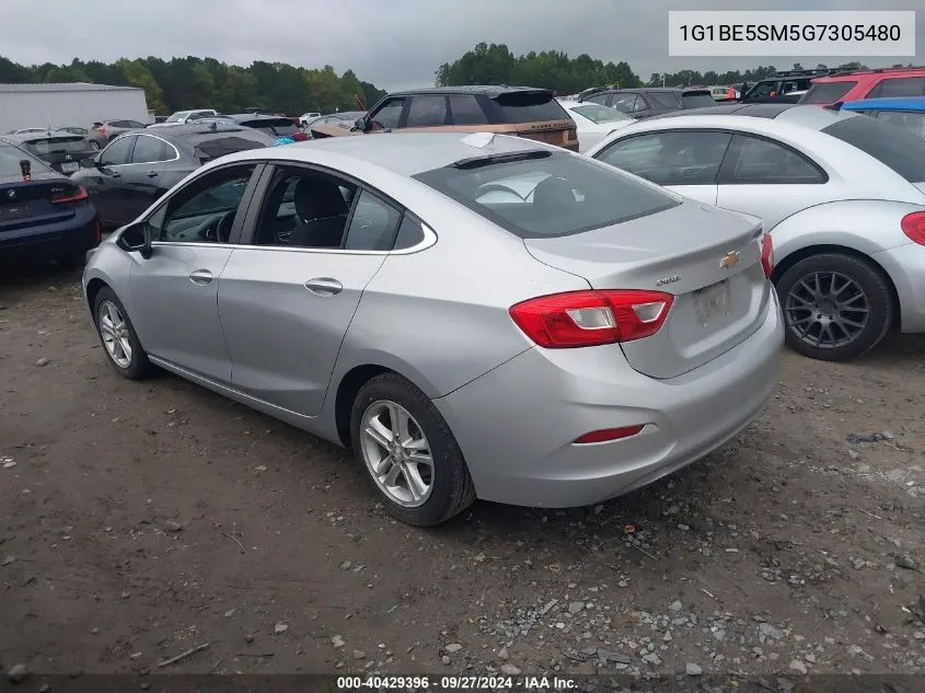 1G1BE5SM5G7305480 2016 Chevrolet Cruze Lt Auto