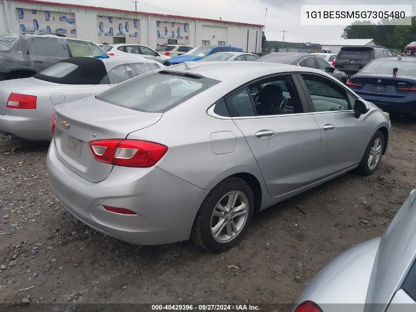 1G1BE5SM5G7305480 2016 Chevrolet Cruze Lt Auto