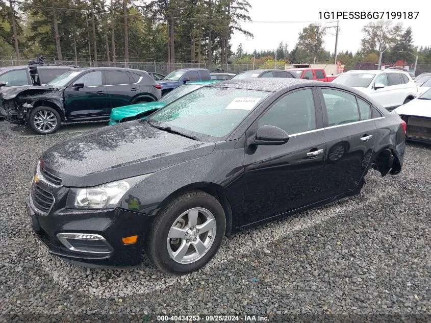 2016 Chevrolet Cruze Limited 1Lt Auto VIN: 1G1PE5SB6G7199187 Lot: 40434253