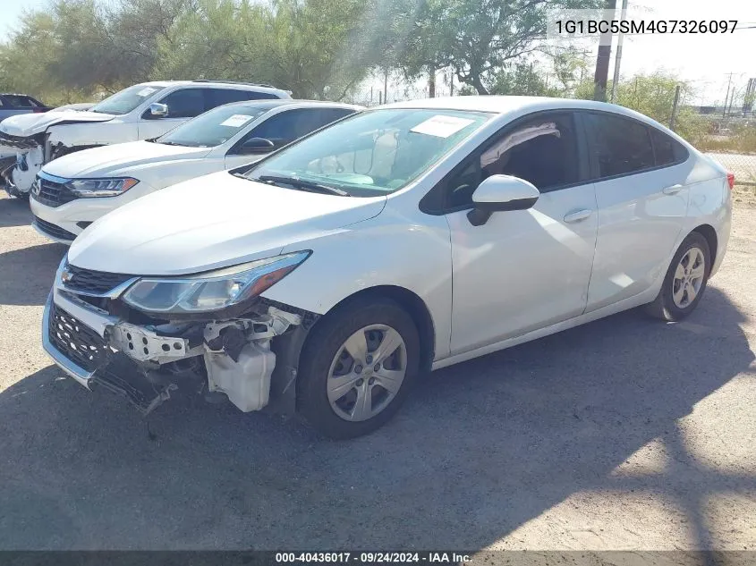 2016 Chevrolet Cruze Ls Auto VIN: 1G1BC5SM4G7326097 Lot: 40436017