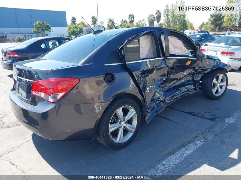 1G1PF5SB3G7126369 2016 Chevrolet Cruze Limited 2Lt Auto