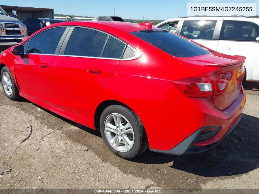 2016 Chevrolet Cruze Lt Auto VIN: 1G1BE5SM4G7245255 Lot: 40445904