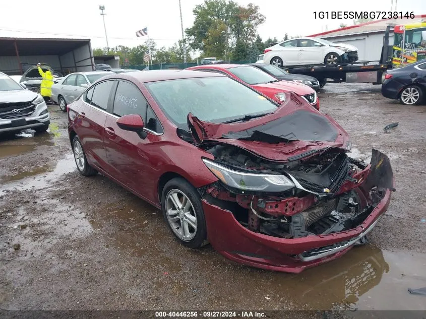 2016 Chevrolet Cruze Lt Auto VIN: 1G1BE5SM8G7238146 Lot: 40446256