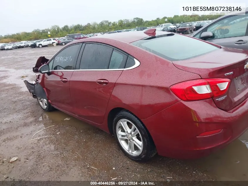 2016 Chevrolet Cruze Lt Auto VIN: 1G1BE5SM8G7238146 Lot: 40446256