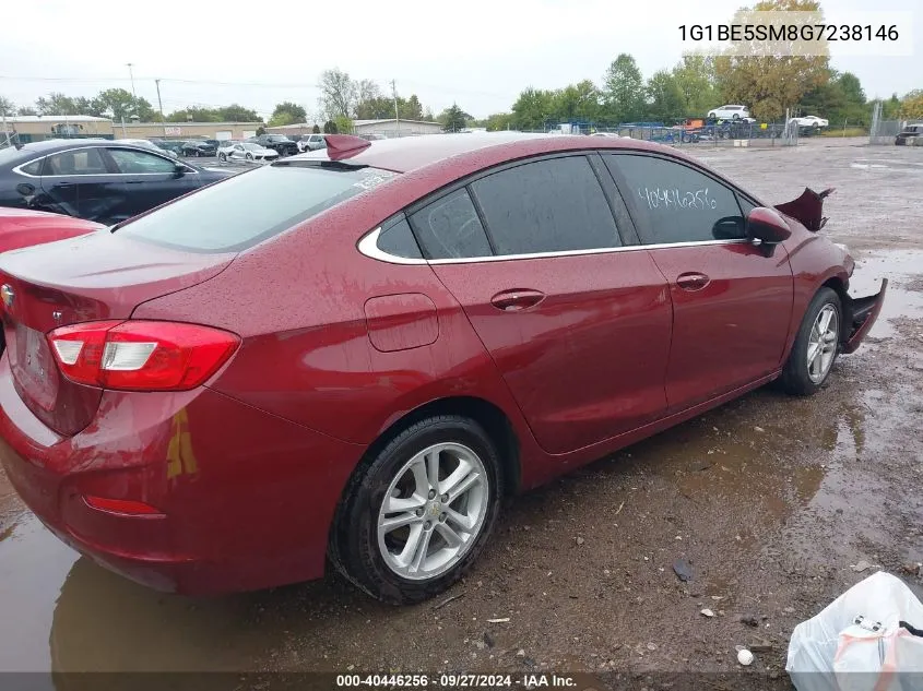 1G1BE5SM8G7238146 2016 Chevrolet Cruze Lt Auto