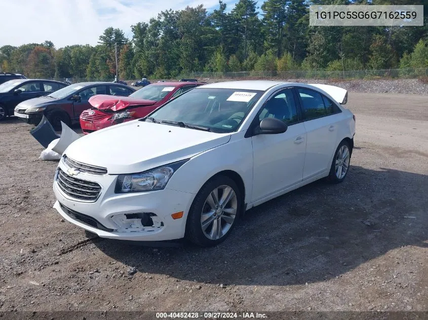 2016 Chevrolet Cruze Limited Ls Auto VIN: 1G1PC5SG6G7162559 Lot: 40452428