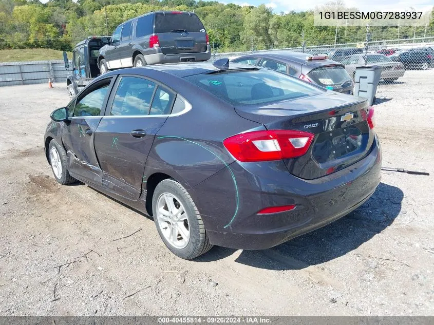 1G1BE5SM0G7283937 2016 Chevrolet Cruze Lt Auto