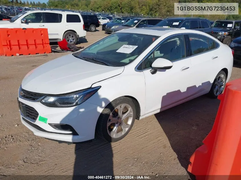 1G1BG5SM7G7230453 2016 Chevrolet Cruze Premier