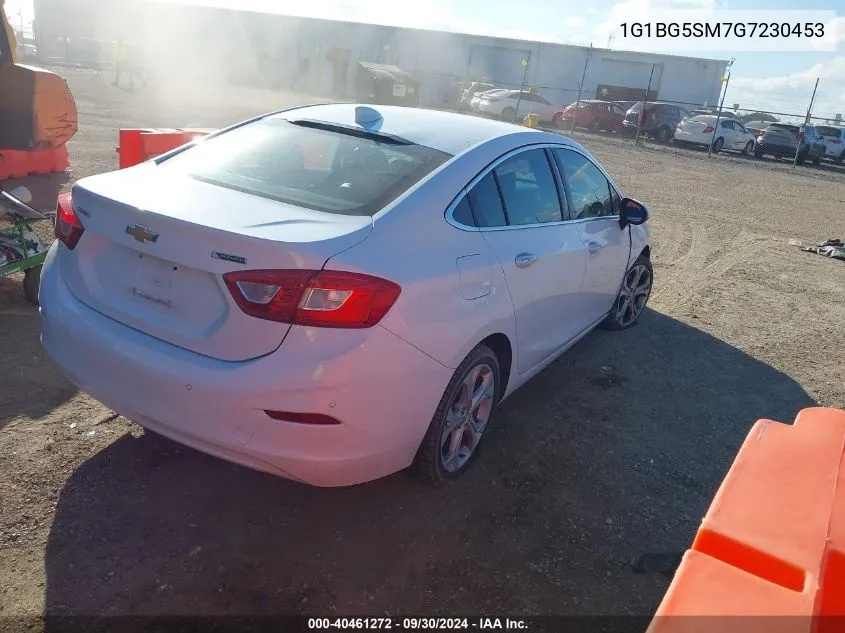 1G1BG5SM7G7230453 2016 Chevrolet Cruze Premier