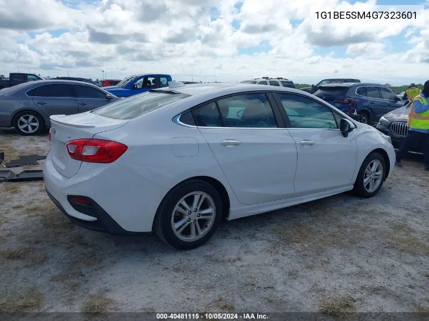 2016 Chevrolet Cruze Lt Auto VIN: 1G1BE5SM4G7323601 Lot: 40481115