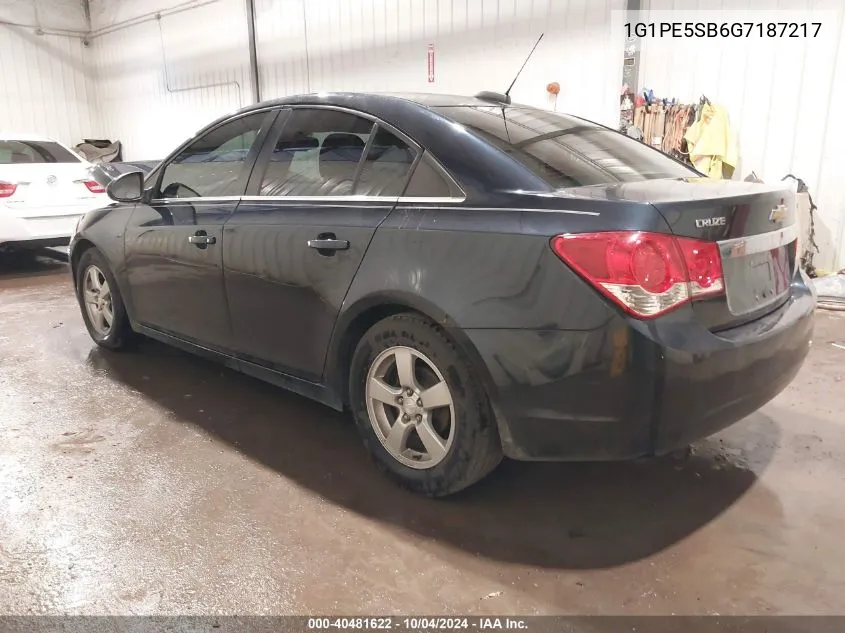 1G1PE5SB6G7187217 2016 Chevrolet Cruze Limited 1Lt Auto