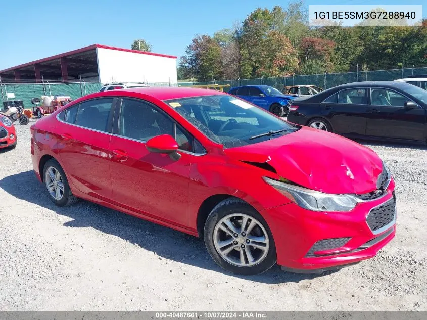 1G1BE5SM3G7288940 2016 Chevrolet Cruze Lt Auto