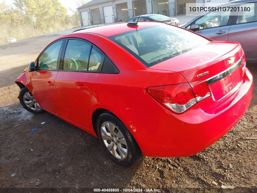 2016 Chevrolet Cruze Limited Ls Auto VIN: 1G1PC5SH1G7201180 Lot: 40488605