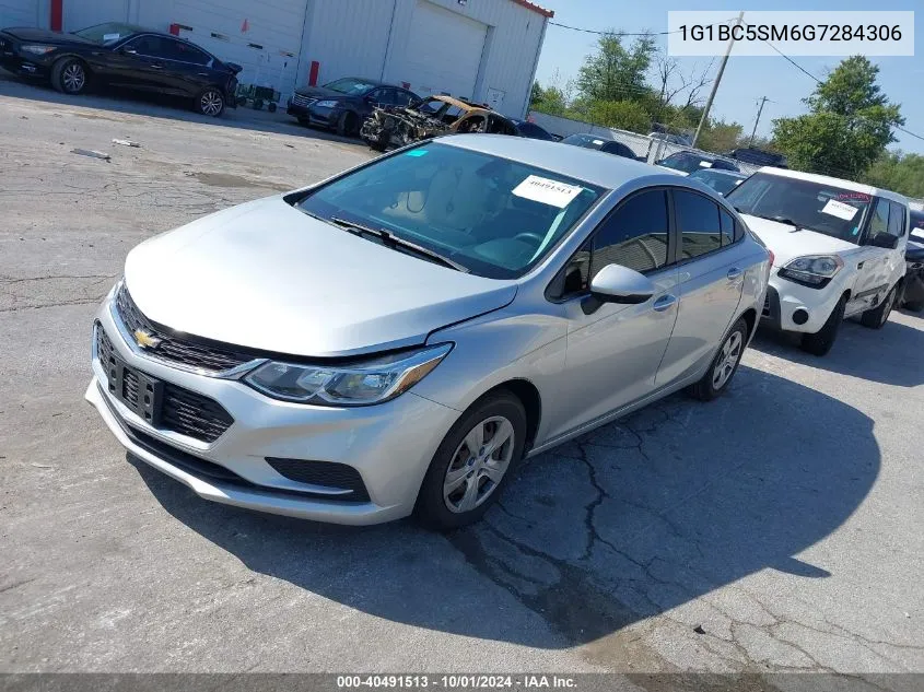 2016 Chevrolet Cruze Ls Auto VIN: 1G1BC5SM6G7284306 Lot: 40491513