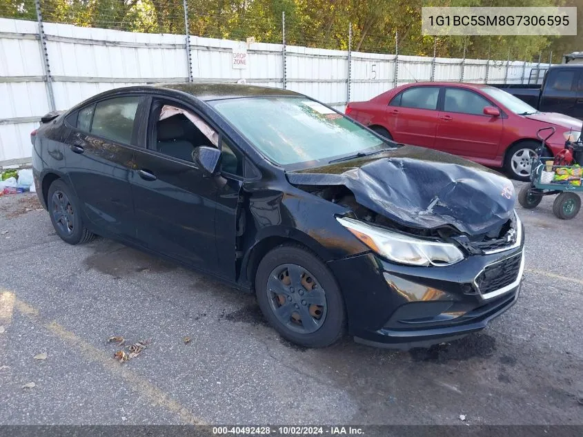 2016 Chevrolet Cruze Ls Auto VIN: 1G1BC5SM8G7306595 Lot: 40492428