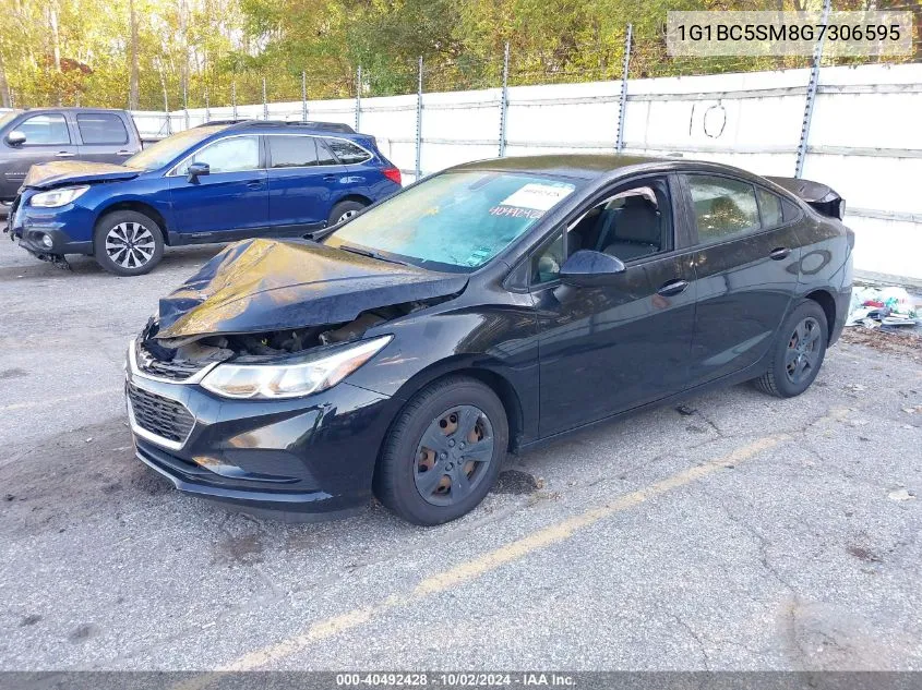 2016 Chevrolet Cruze Ls Auto VIN: 1G1BC5SM8G7306595 Lot: 40492428