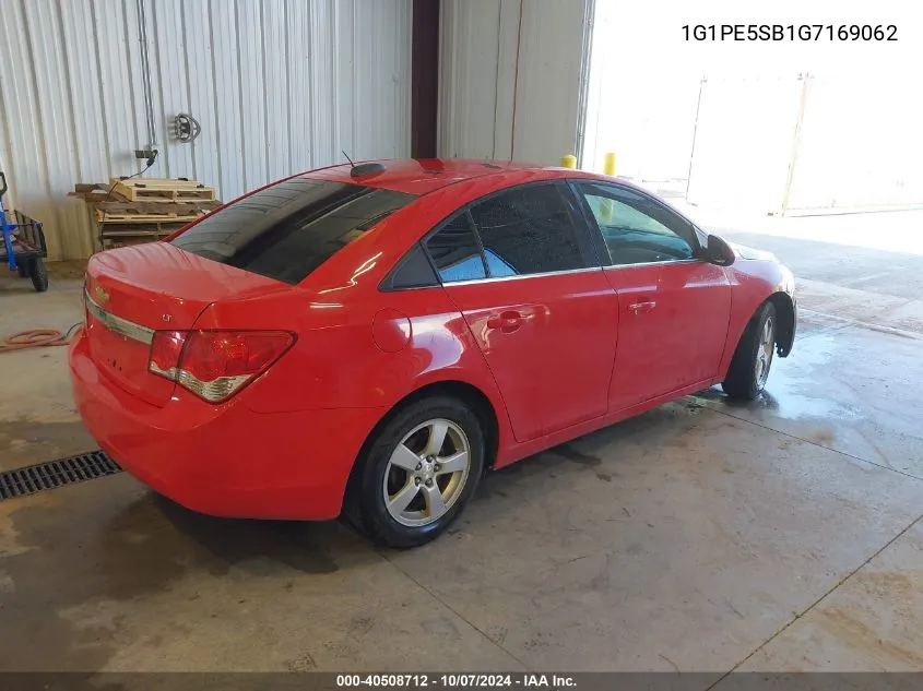 2016 Chevrolet Cruze Limited 1Lt Auto VIN: 1G1PE5SB1G7169062 Lot: 40508712