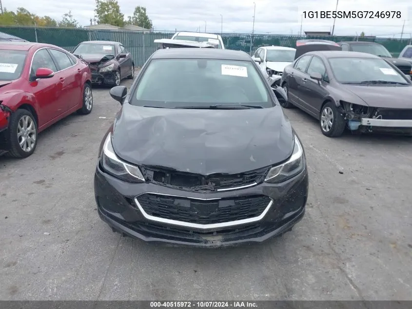 1G1BE5SM5G7246978 2016 Chevrolet Cruze Lt