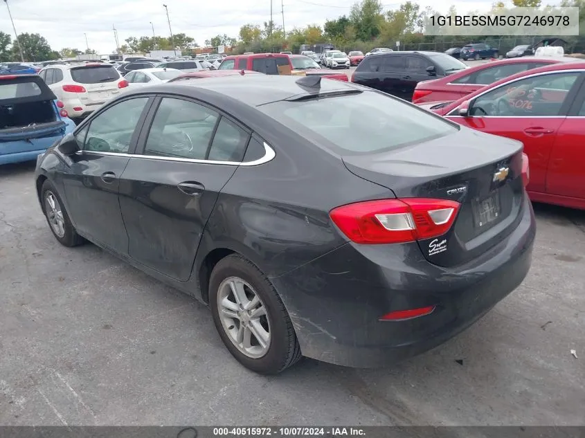 2016 Chevrolet Cruze Lt VIN: 1G1BE5SM5G7246978 Lot: 40515972