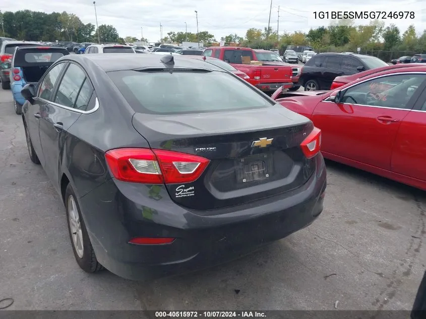 1G1BE5SM5G7246978 2016 Chevrolet Cruze Lt