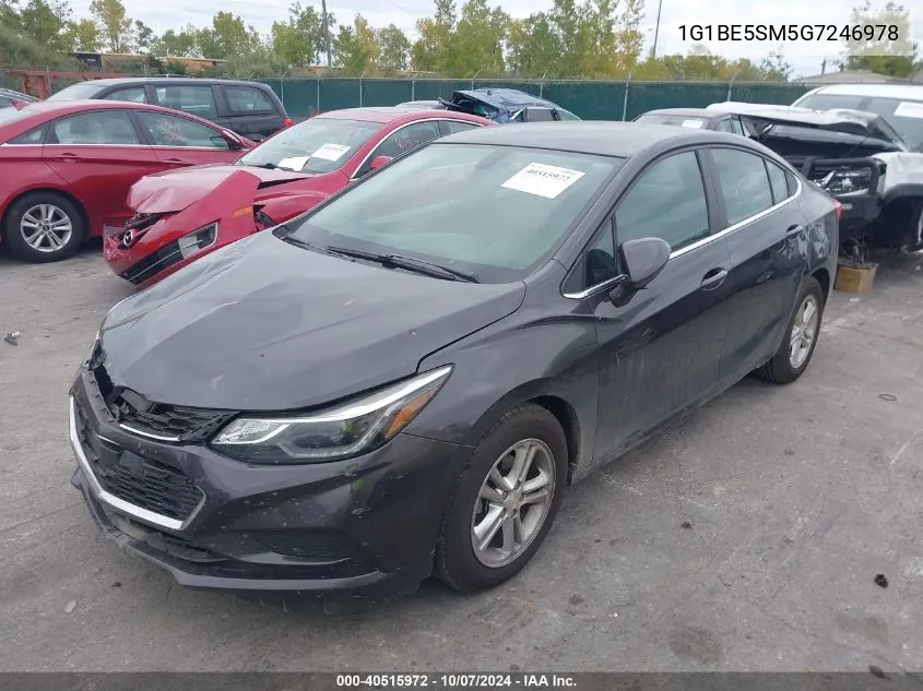 2016 Chevrolet Cruze Lt VIN: 1G1BE5SM5G7246978 Lot: 40515972