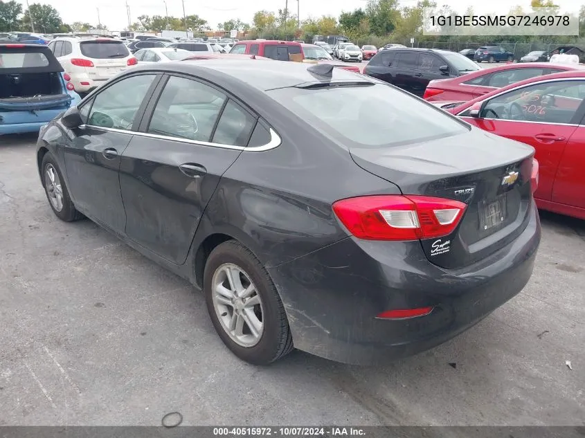 1G1BE5SM5G7246978 2016 Chevrolet Cruze Lt