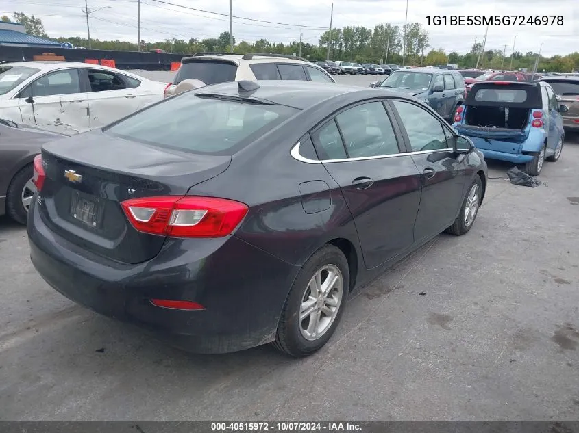 2016 Chevrolet Cruze Lt VIN: 1G1BE5SM5G7246978 Lot: 40515972