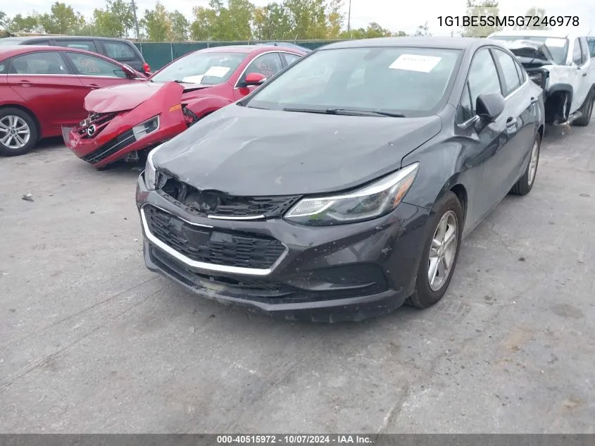 2016 Chevrolet Cruze Lt VIN: 1G1BE5SM5G7246978 Lot: 40515972