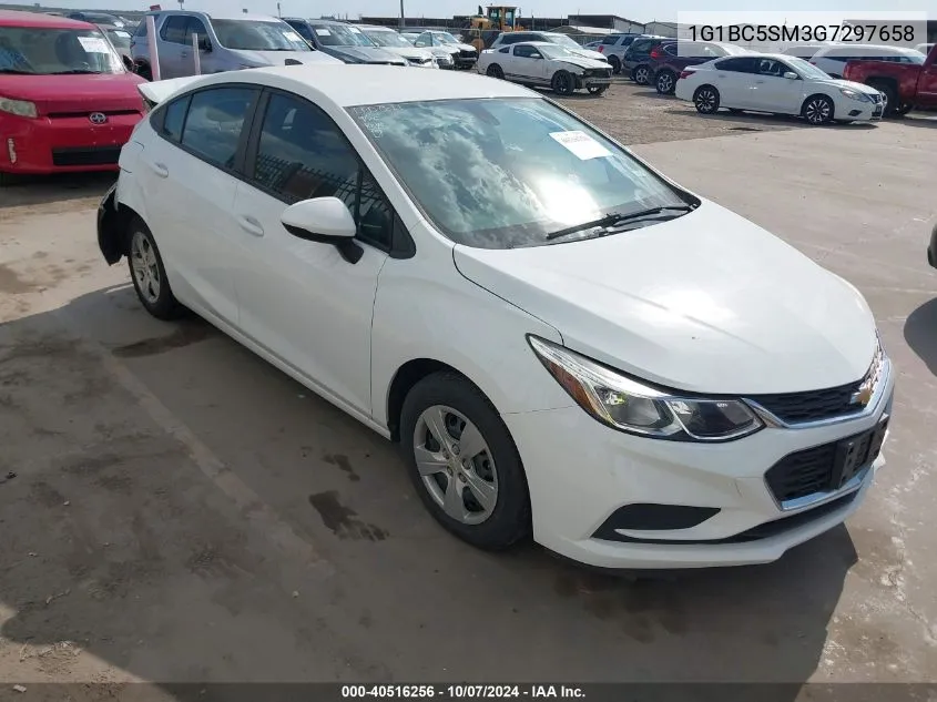 1G1BC5SM3G7297658 2016 Chevrolet Cruze Ls Auto