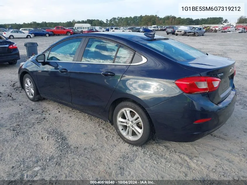 2016 Chevrolet Cruze Lt Auto VIN: 1G1BE5SM6G7319212 Lot: 40516540