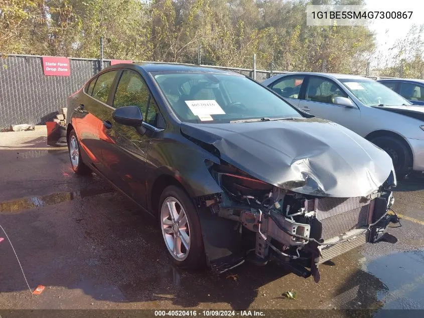 2016 Chevrolet Cruze Lt Auto VIN: 1G1BE5SM4G7300867 Lot: 40520416