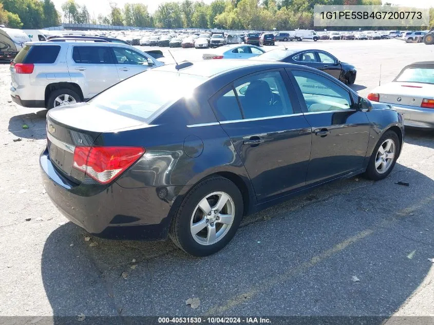 2016 Chevrolet Cruze Limited 1Lt Auto VIN: 1G1PE5SB4G7200773 Lot: 40531530