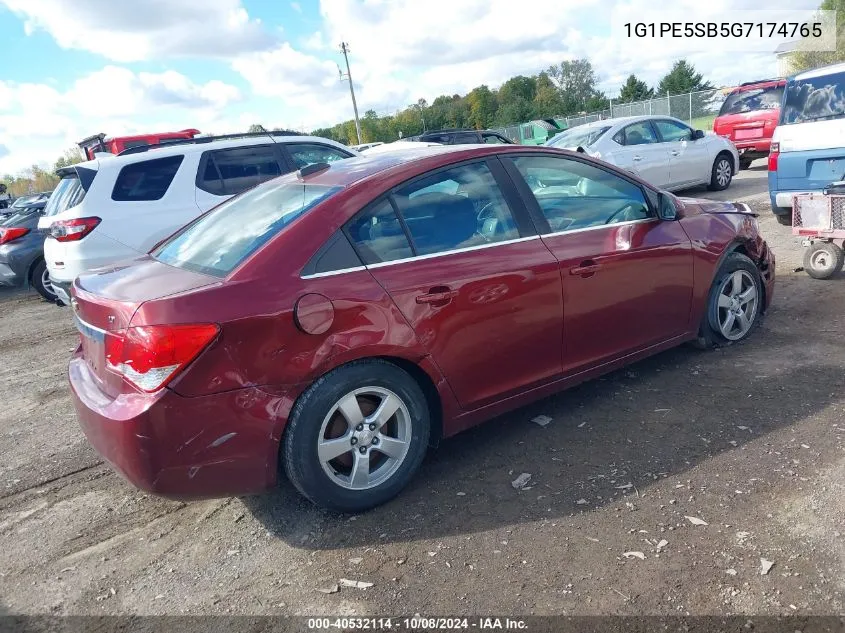 1G1PE5SB5G7174765 2016 Chevrolet Cruze Limited Lt