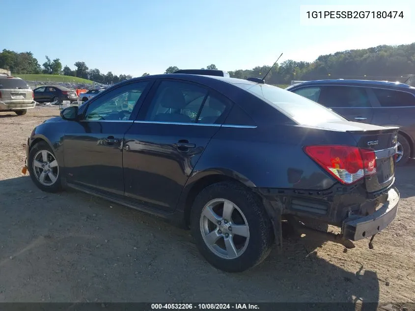 1G1PE5SB2G7180474 2016 Chevrolet Cruze Limited Lt