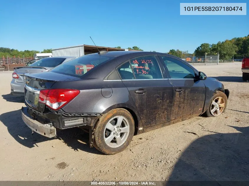 1G1PE5SB2G7180474 2016 Chevrolet Cruze Limited Lt