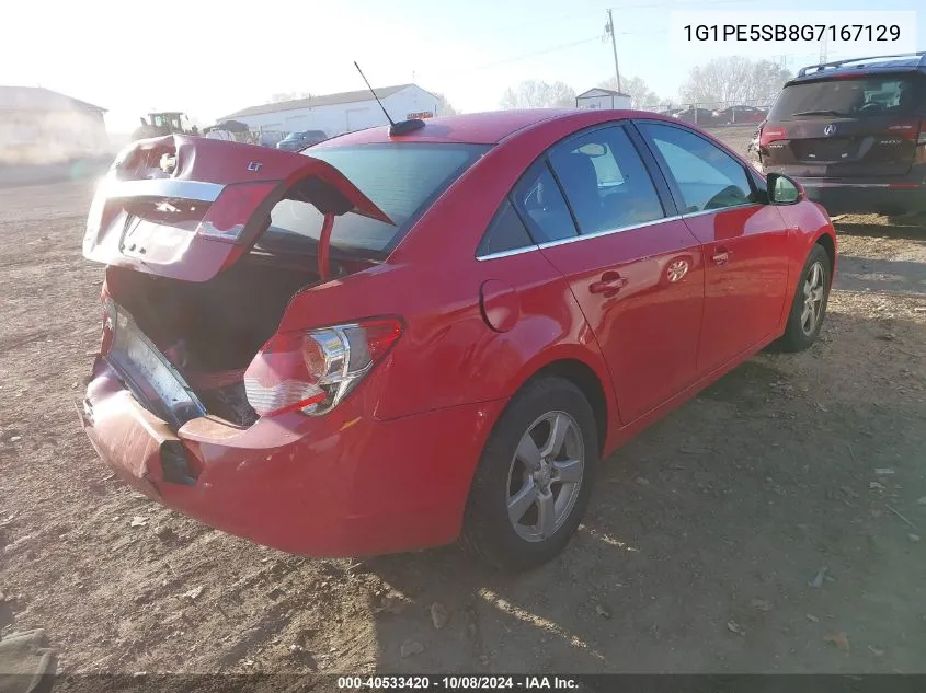 1G1PE5SB8G7167129 2016 Chevrolet Cruze Limited Lt