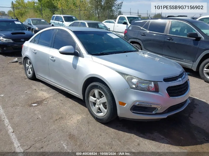 2016 Chevrolet Cruze Limited Lt VIN: 1G1PE5SB9G7156902 Lot: 40536824