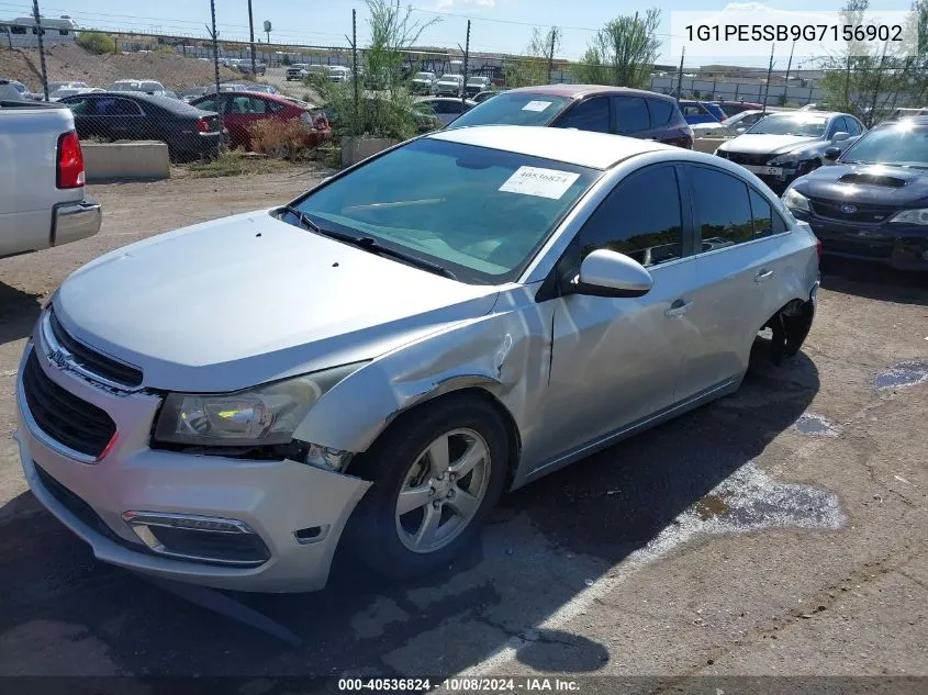 2016 Chevrolet Cruze Limited Lt VIN: 1G1PE5SB9G7156902 Lot: 40536824