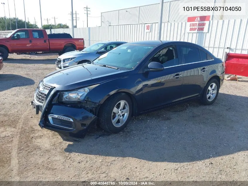 2016 Chevrolet Cruze Limited 1Lt Auto VIN: 1G1PE5SBXG7104050 Lot: 40548765