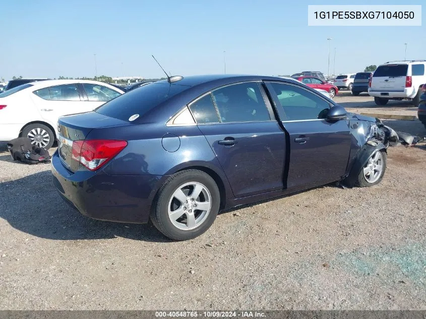 2016 Chevrolet Cruze Limited 1Lt Auto VIN: 1G1PE5SBXG7104050 Lot: 40548765