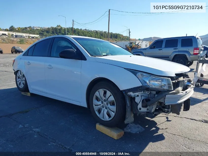 1G1PC5SG9G7210734 2016 Chevrolet Cruze Limited Ls Auto