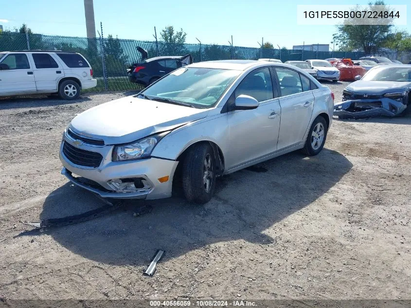 1G1PE5SB0G7224844 2016 Chevrolet Cruze Limited 1Lt Auto