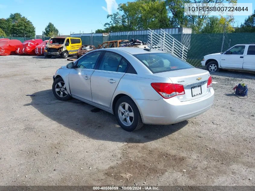 2016 Chevrolet Cruze Limited 1Lt Auto VIN: 1G1PE5SB0G7224844 Lot: 40556059