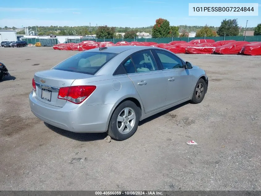 2016 Chevrolet Cruze Limited 1Lt Auto VIN: 1G1PE5SB0G7224844 Lot: 40556059