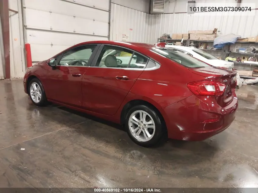 2016 Chevrolet Cruze Lt Auto VIN: 1G1BE5SM3G7309074 Lot: 40569102