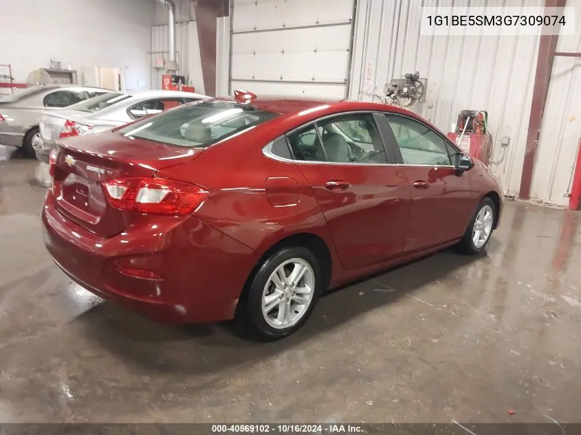 1G1BE5SM3G7309074 2016 Chevrolet Cruze Lt Auto