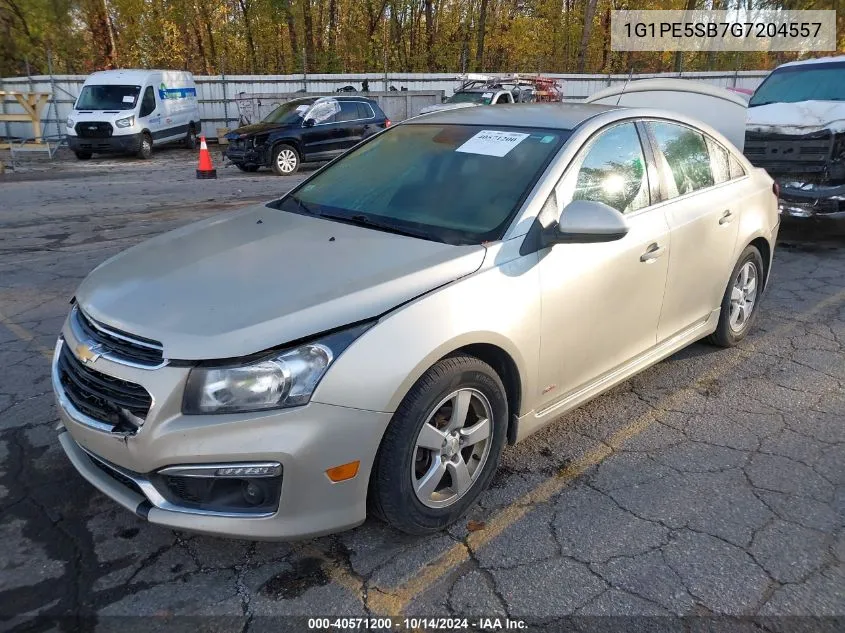 2016 Chevrolet Cruze Limited 1Lt Auto VIN: 1G1PE5SB7G7204557 Lot: 40571200