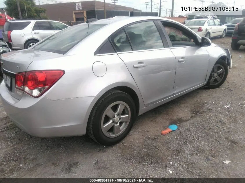 1G1PE5SB9G7108915 2016 Chevrolet Cruze Limited 1Lt Auto