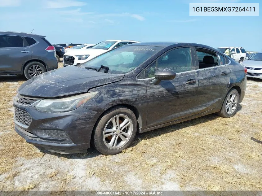 2016 Chevrolet Cruze Lt VIN: 1G1BE5SMXG7264411 Lot: 40601642