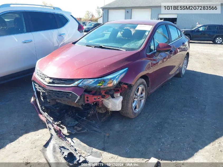 2016 Chevrolet Cruze Lt VIN: 1G1BE5SM2G7283566 Lot: 40609779